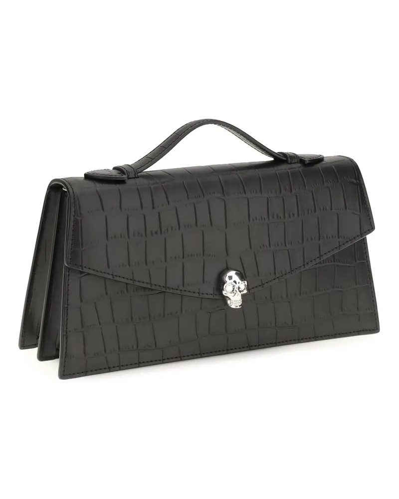 Alexander McQueen Top Handle Bag — Black Black