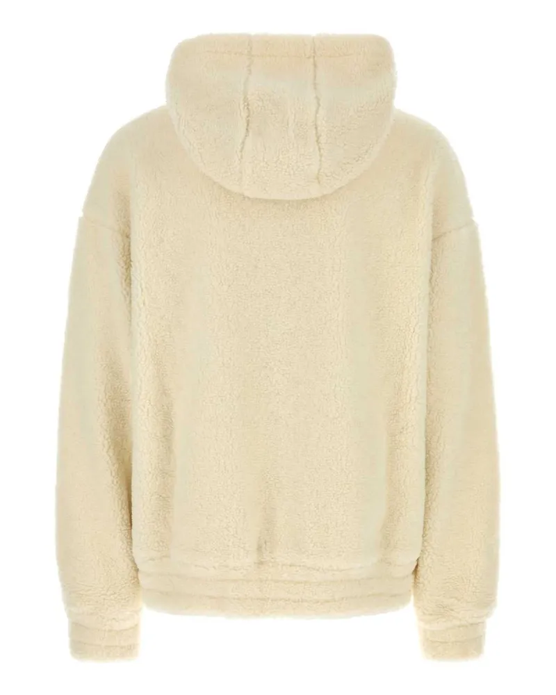 Gucci Men Ivory Teddy Sweatshirt Whitemix Felpe Ivory