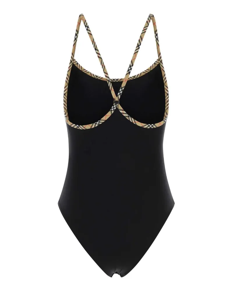 Burberry Stretch Nylon Swimsuit — Black Black