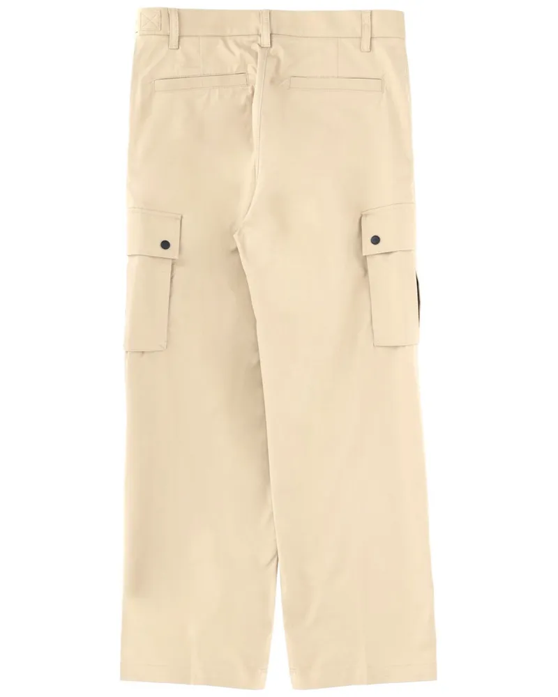 HUGO BOSS Cotton Cargo Pants — Beige Beige