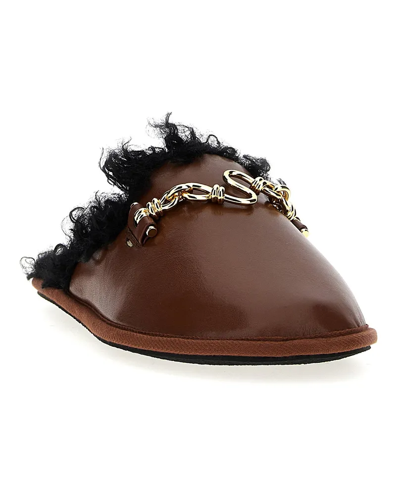 Stella McCartney Ryder Slipper — Brown Brown