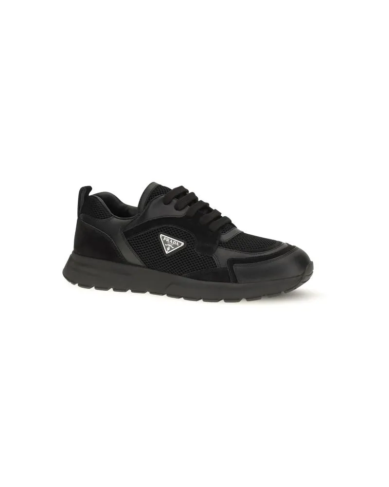 Prada Prax Sneakers — Black Black