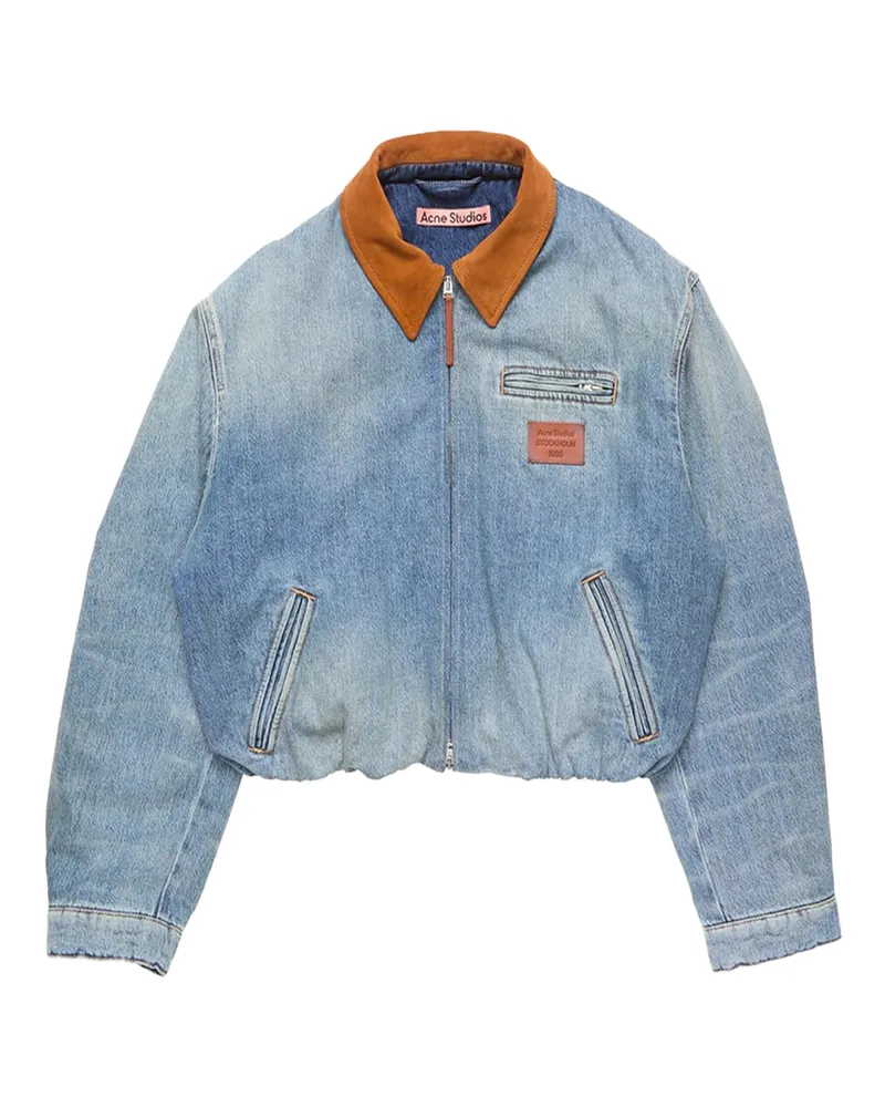 Acne Studios Denim Bomber Jacket 