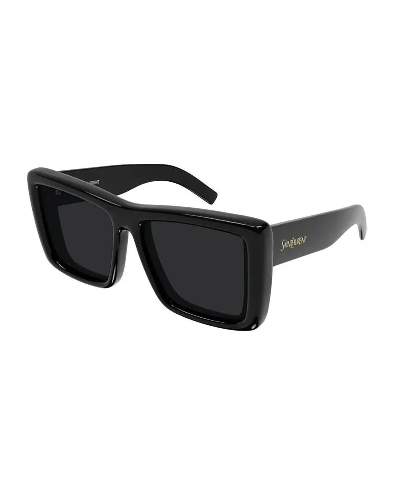 Saint Laurent Unisex Sunglasses Black Acetate Black