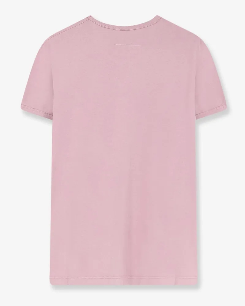 Maison Margiela Women's Cotton T-Shirt Margie Pink T-Shirts & Jerseys Pink