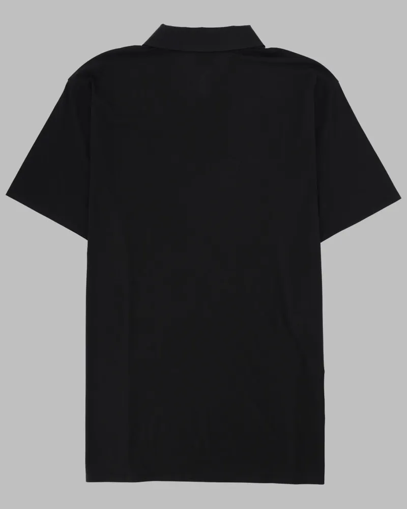 HUGO BOSS Modal Elastane Polo Shirt — Black Black
