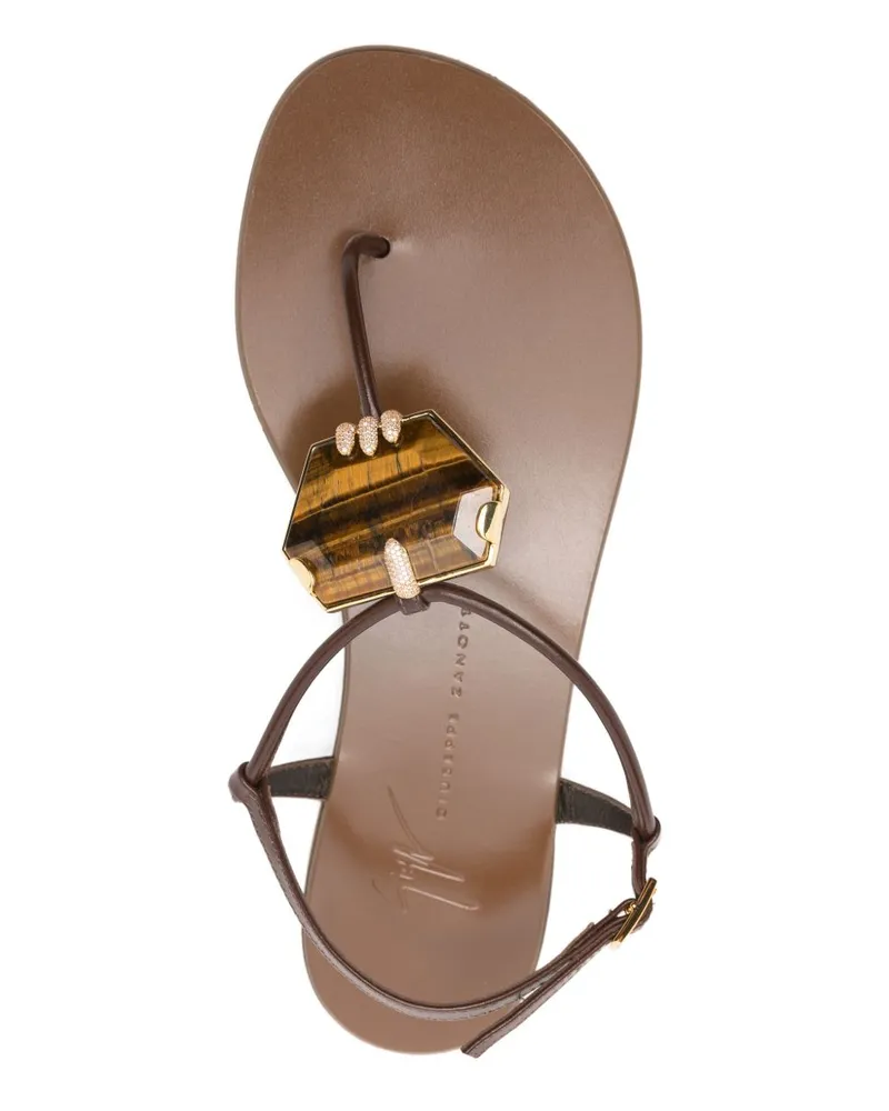 Giuseppe Zanotti Atlantide Sandal — Brown Brown