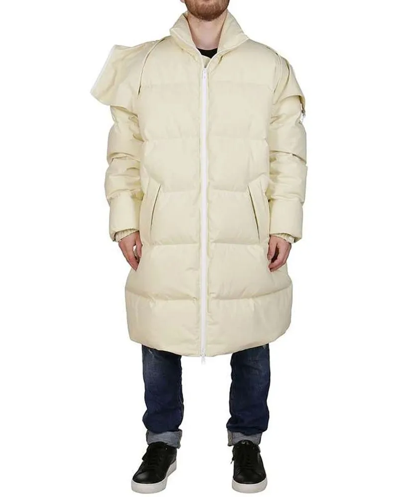 Bottega Veneta Men's Beige Cotton Coat Clothing Beige