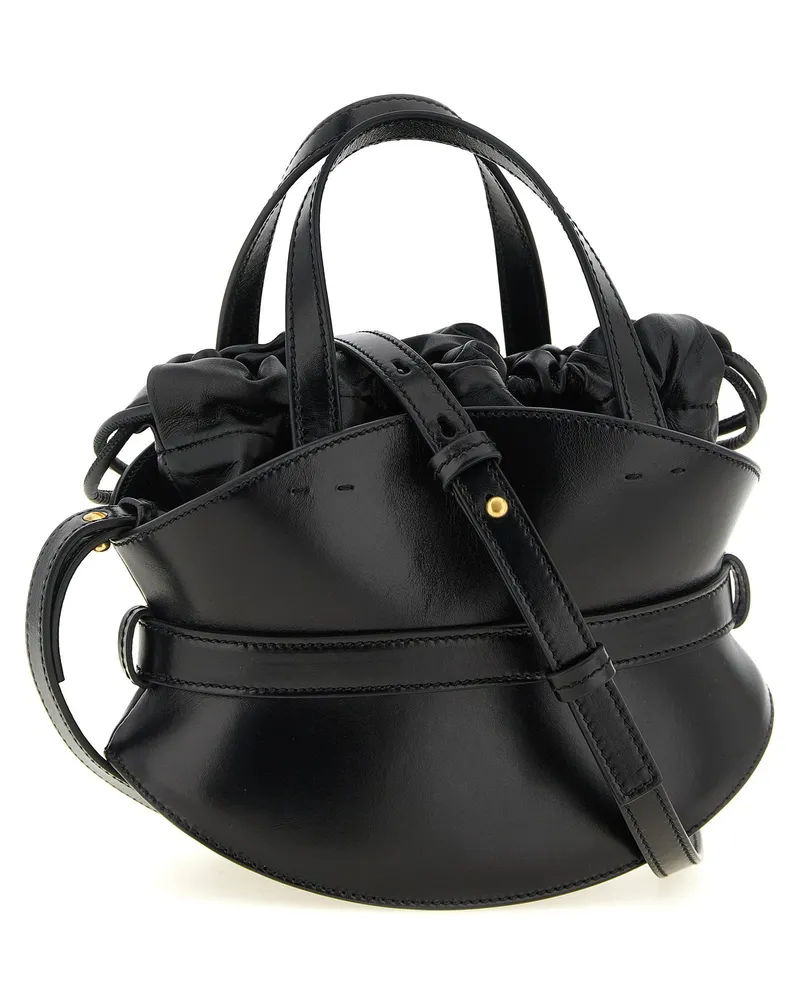 Balmain Shuffle Shoulder Bag — Black Black