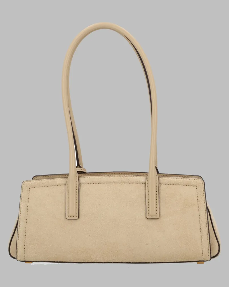 Michael Kors Women's Shoulder Bag Laila Beige Leather Beige
