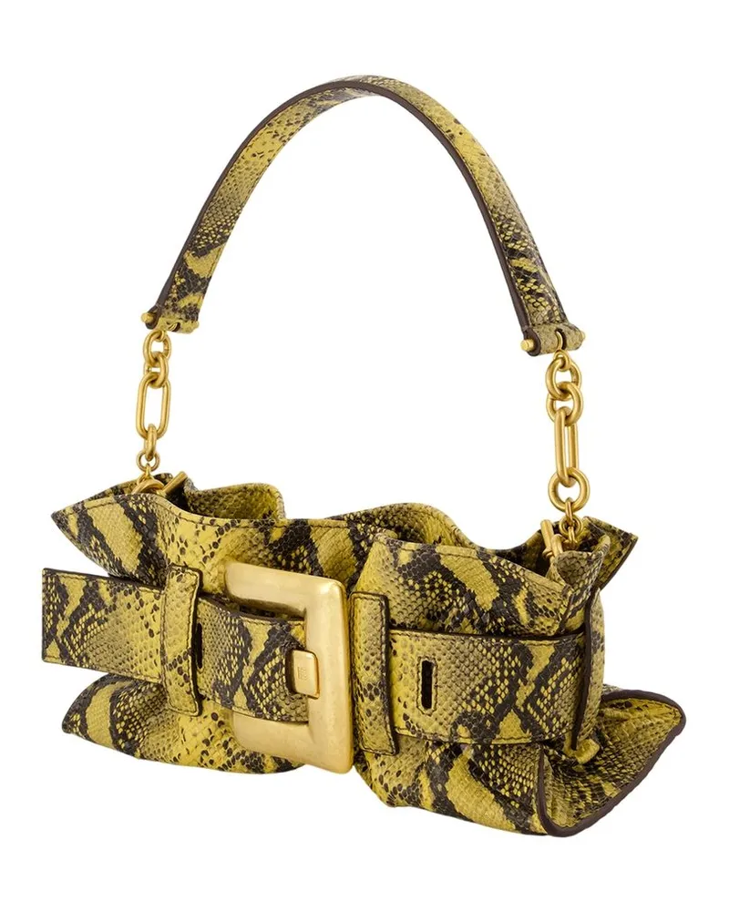 Balmain Anthem Shoulder Bag — Yellow Yellow