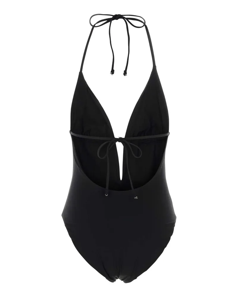 Tory Burch Stretch Nylon Swimsuit — Black Black