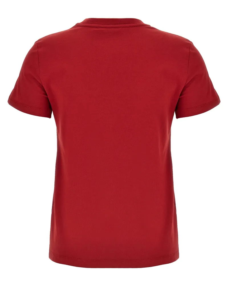 Max Mara Women's Multicolor Cotton T-Shirt Red
