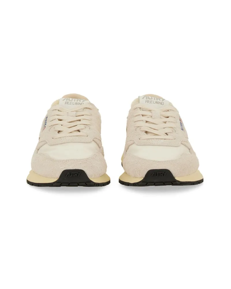 AUTRY Women's Sneakers Reelwind Low White Nylon Trainers White