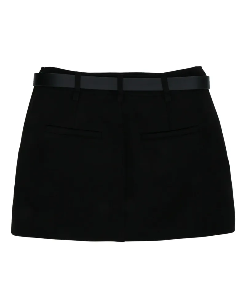 Elisabetta Franchi Belt Skirt — Black Black