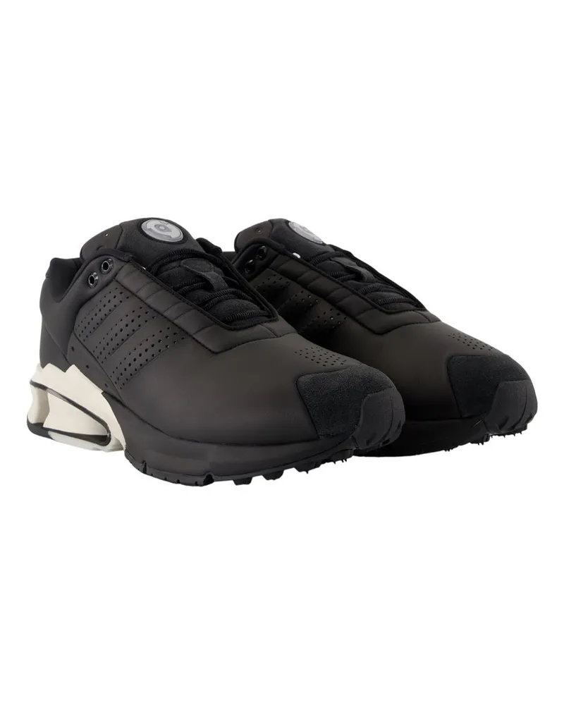 Y-3 Unisex A3 Control Sneaker Black Leather Black