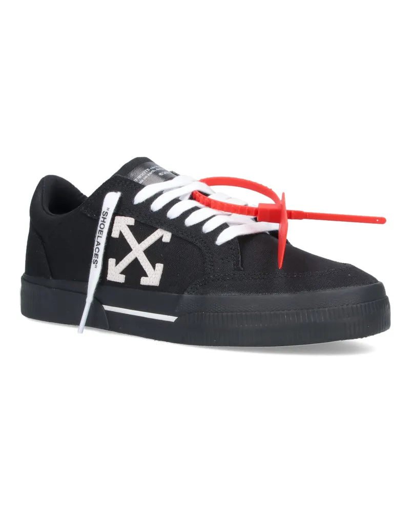 OFF-WHITE Men's Sneakers Black Upper: Cotton Black
