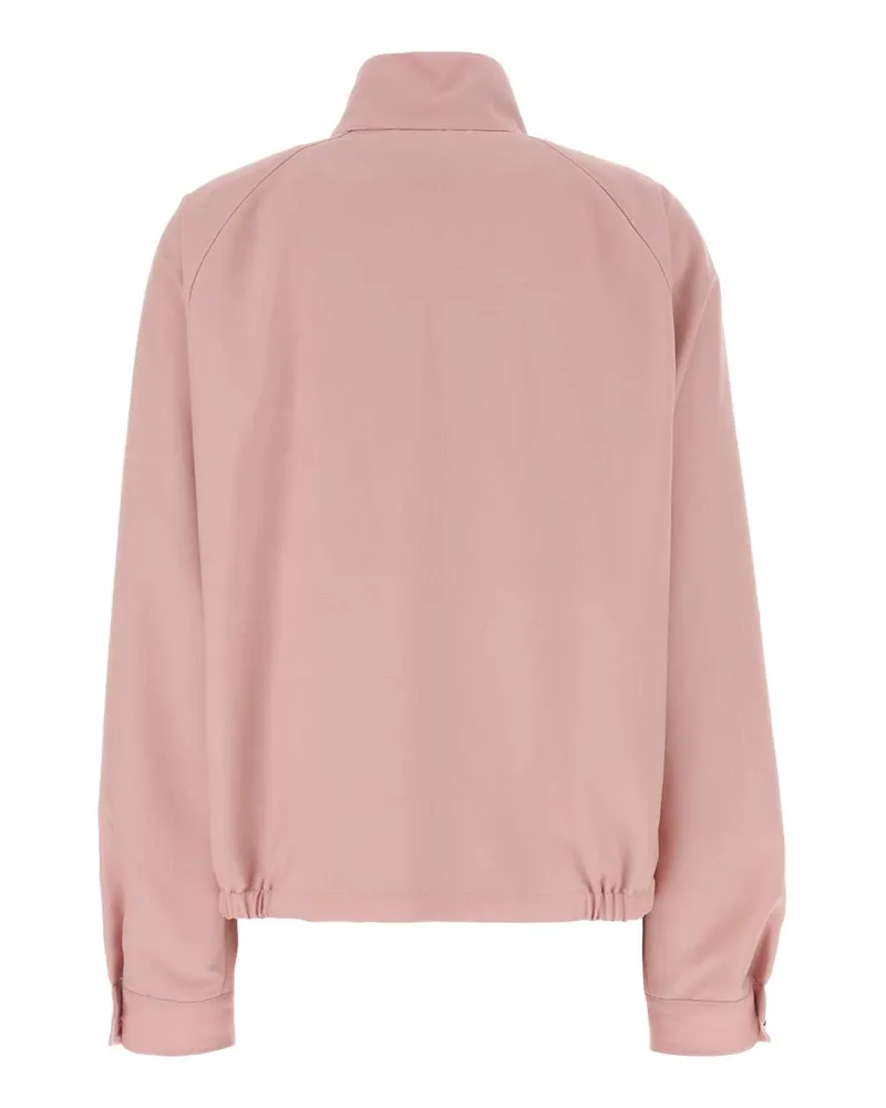 Miu Miu Women's Pink Mohair Blend Jacket Pesco Giubbini Pink