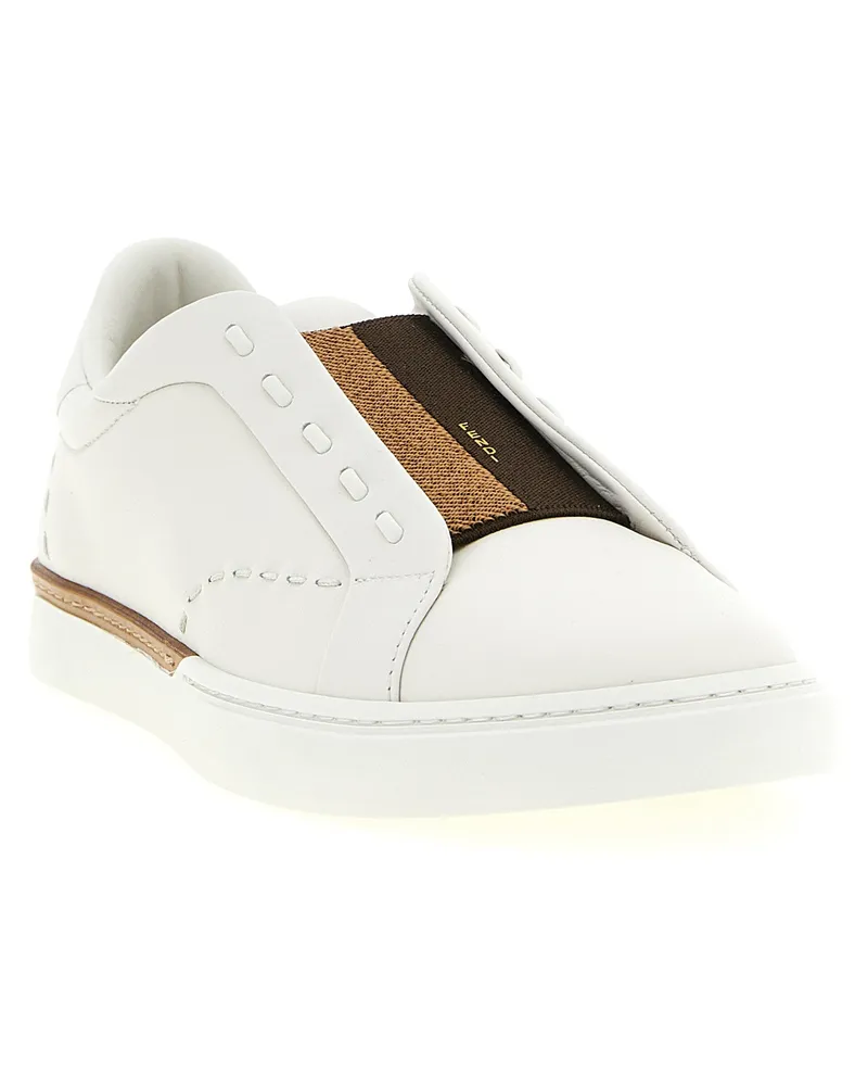 Fendi City Sneakers — White White