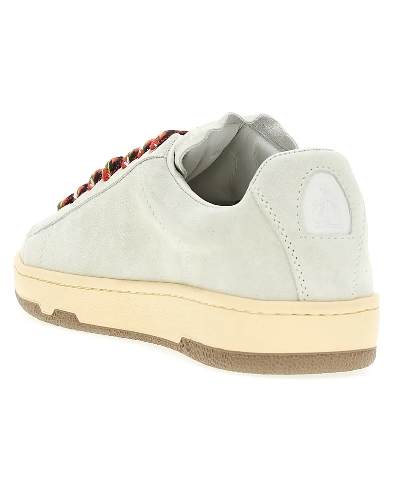 Lanvin Men's White Calfskin Sneakers White
