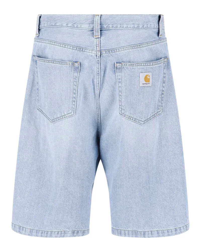 Carhartt WIP Men's Jeans Blue Cotton Blue