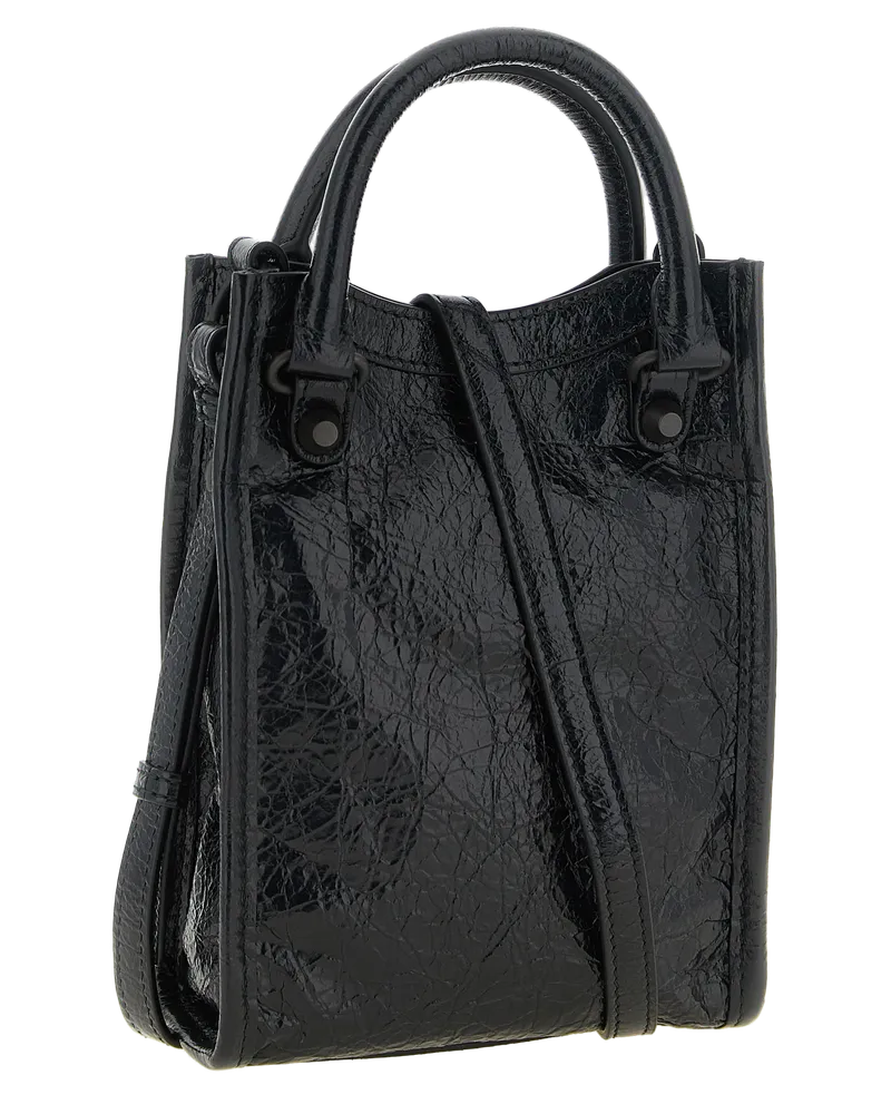 Balenciaga Le City Top Handle Bag — Black Black