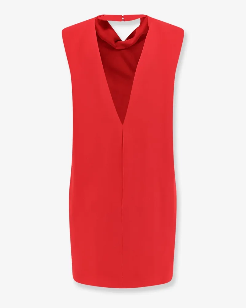 Valentino Garavani Women's Mini Dress Cady Couture Red Silk Red