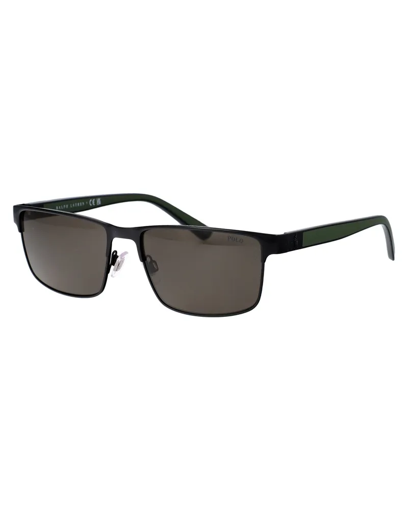 Ralph Lauren Men's Sunglasses 0ph3155 Gloss Black Metal Black