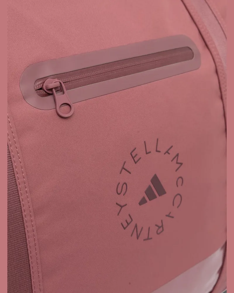 adidas Logo-Embroidered Tote Bag — Burgundy Burgundy