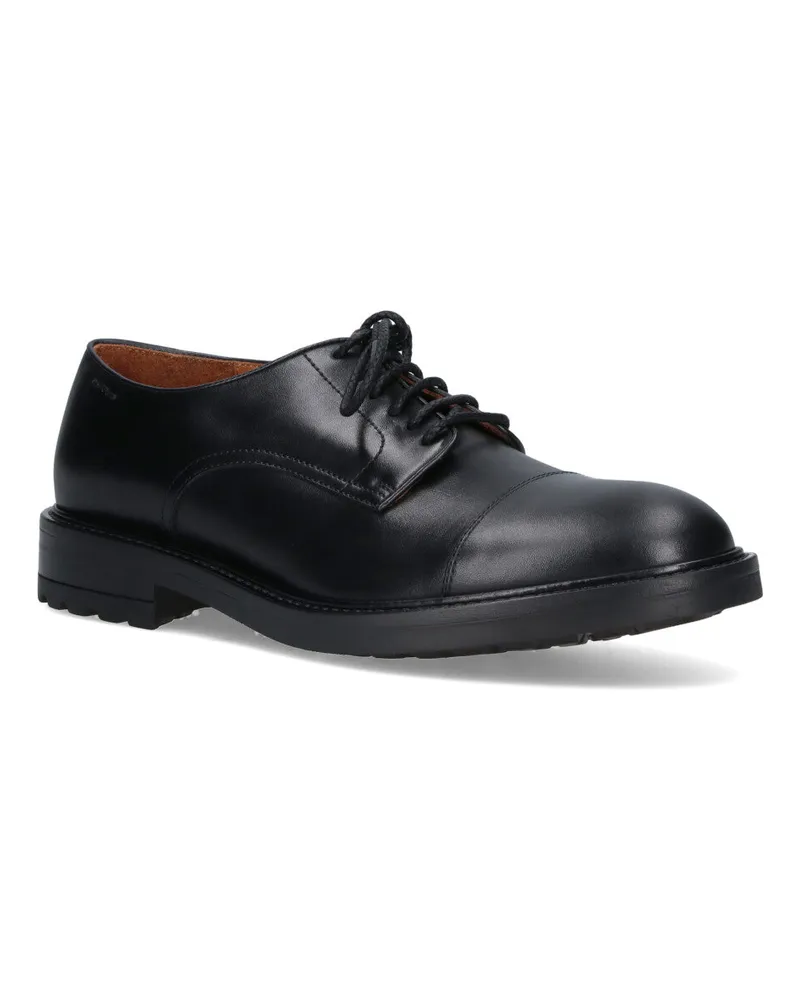 Alexander Hotto Men's Flat Shoes Black Pelle Black