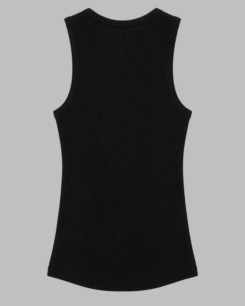 Vivienne Westwood Logo-Embroidered Tank Top — Black 