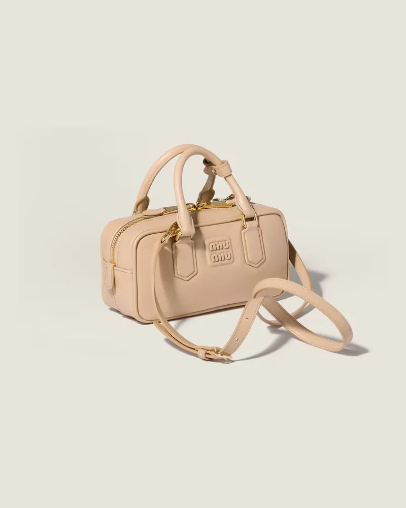 Miu Miu Unisex Miu Bag H26 Sabbia Beige