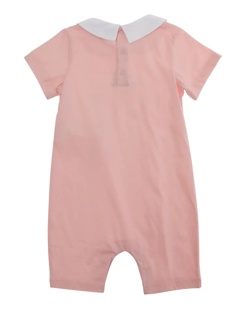 Moschino Unisex Romper Pink Cotton Tracksuit Sets Pink