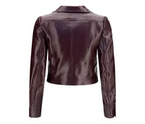 Women's Reedition Vinyl Jacket Burnt Red