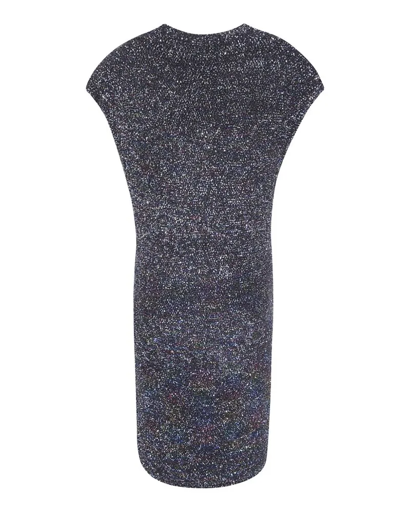 Emporio Armani Sequin-Embellished Dress — Black Black