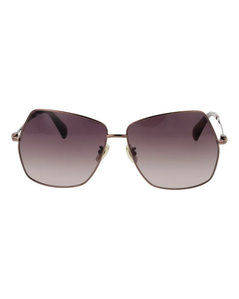 Max Mara Women's Bronze Metal Sunglasses Bronze