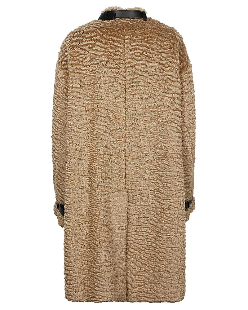 Jil Sander Wool Coat — Beige Beige