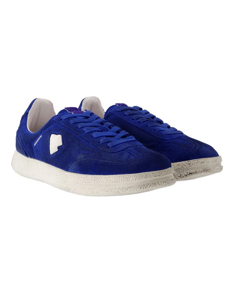 Adererror Men's Leather Low-Top Sneaker Blue Blue