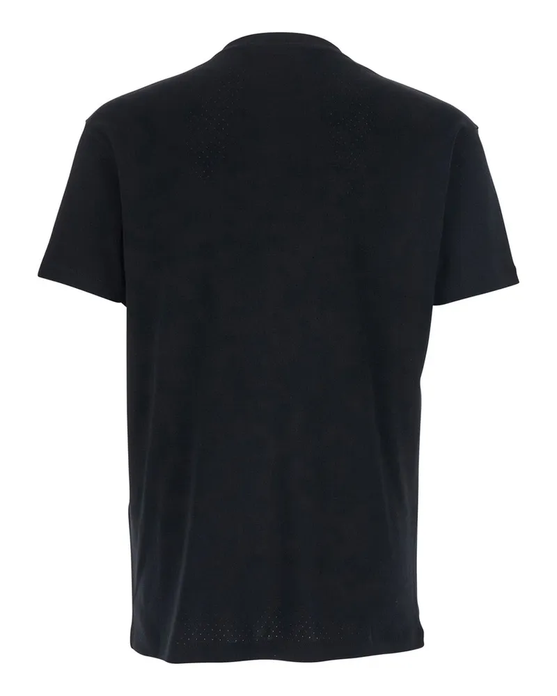 Tom Ford Logo Embroidery T-Shirt — Black 