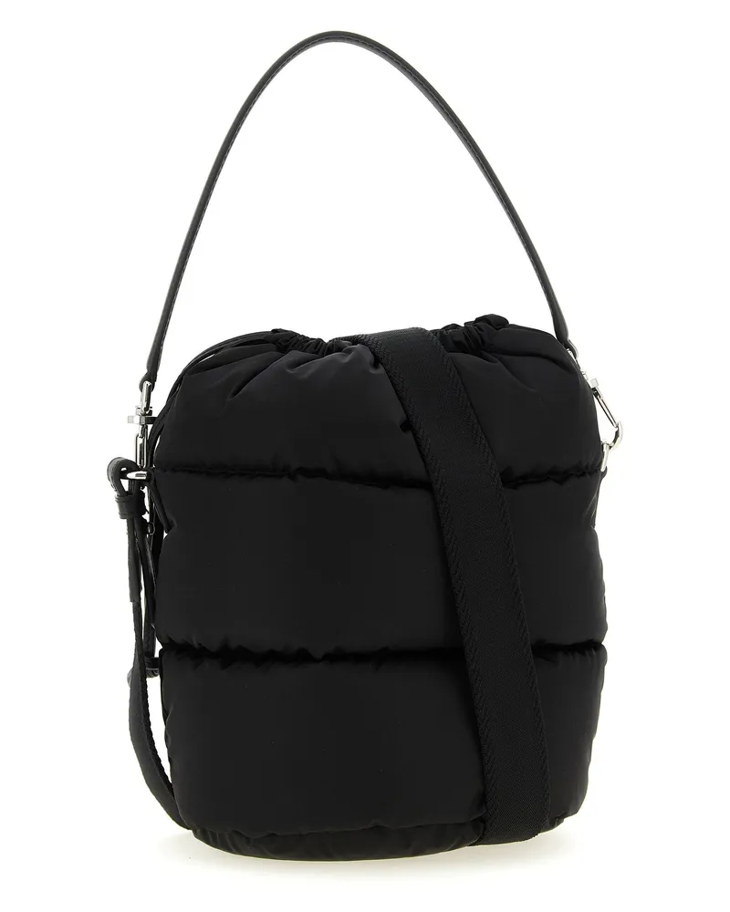 Moncler Caradoc Bucket Bag — Black Black