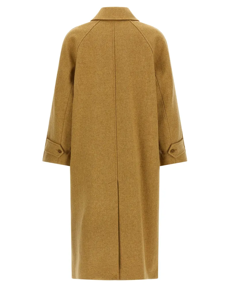 A.P.C. Virgin Wool Coat — Camel Camel