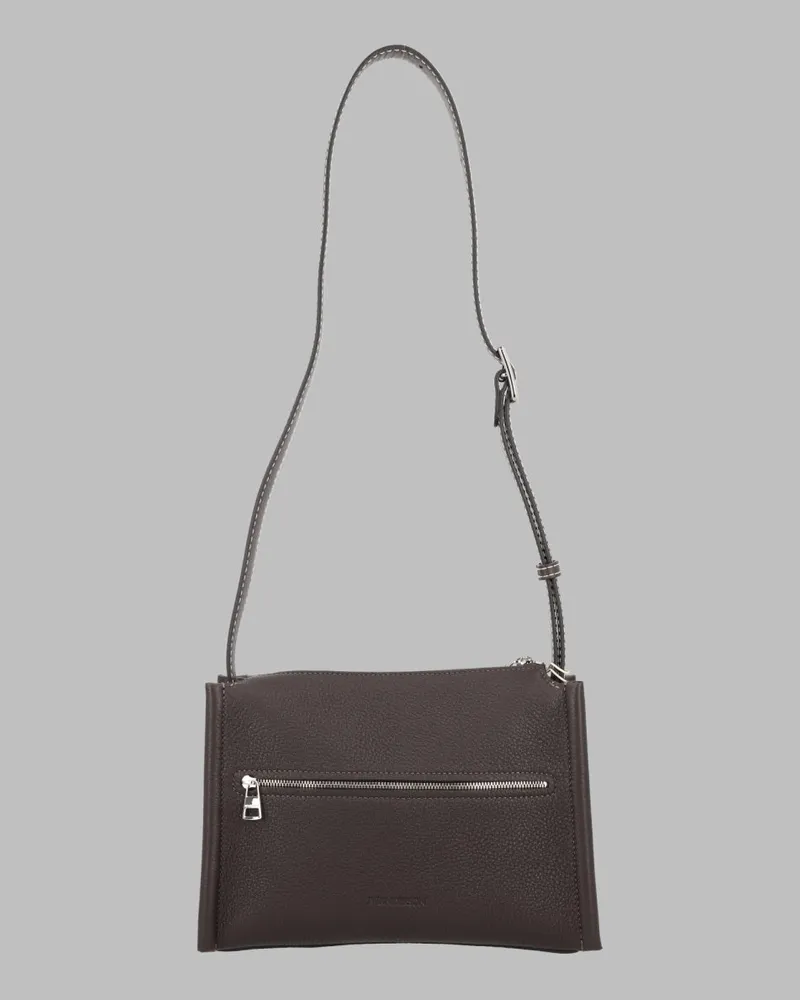 J.W.Anderson Women's Shoulder Bag Loafer Leather Brown Brown