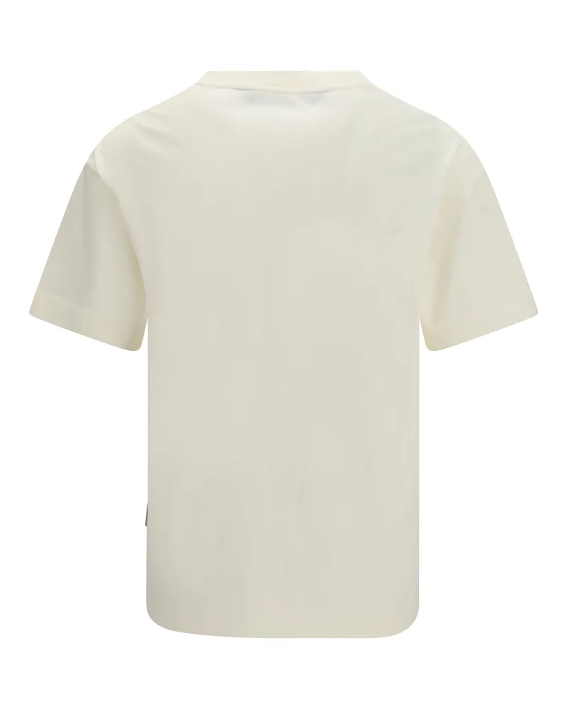 Palm Angels Logo-Print T-Shirt — White White