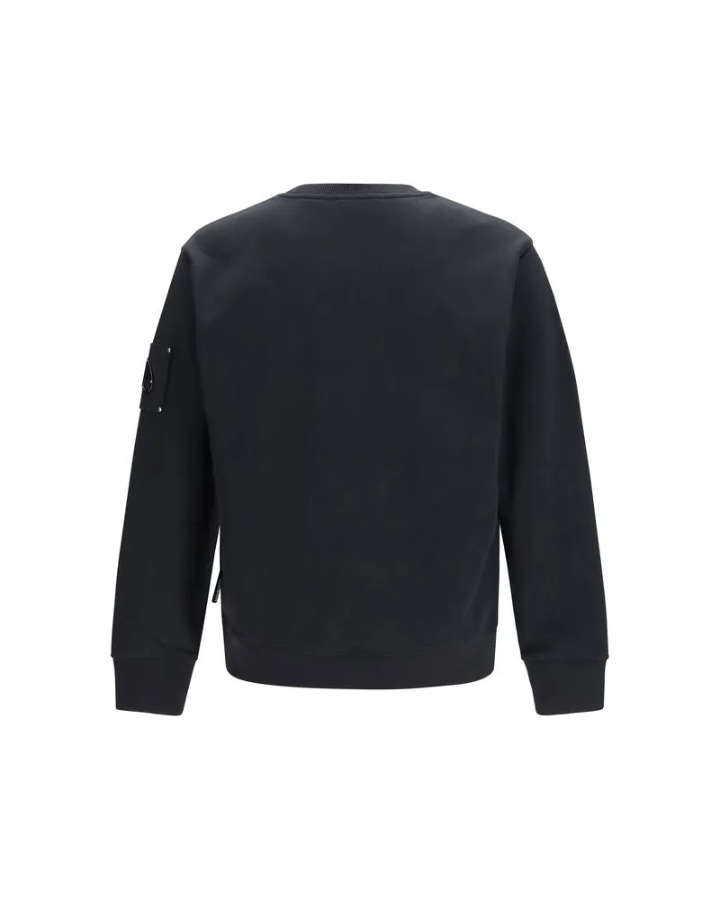Moose Knuckles Men's Black Cotton Sweatshirt Clothing Black