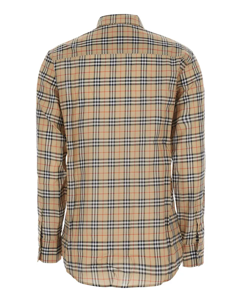 Burberry Women's Shirt Emma Beige Cotton Blouses Beige