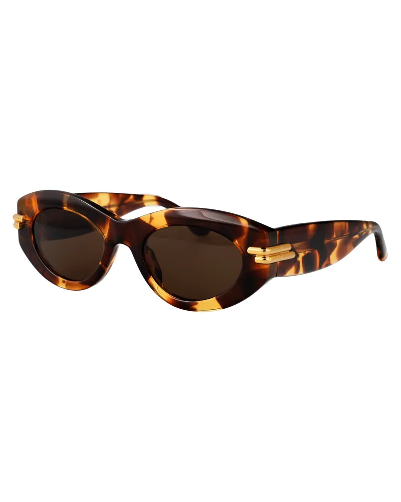 Bottega Veneta Women's Sunglasses Bv1322s Havana Brown Acetate Havana-Brown Havana/brown Brown