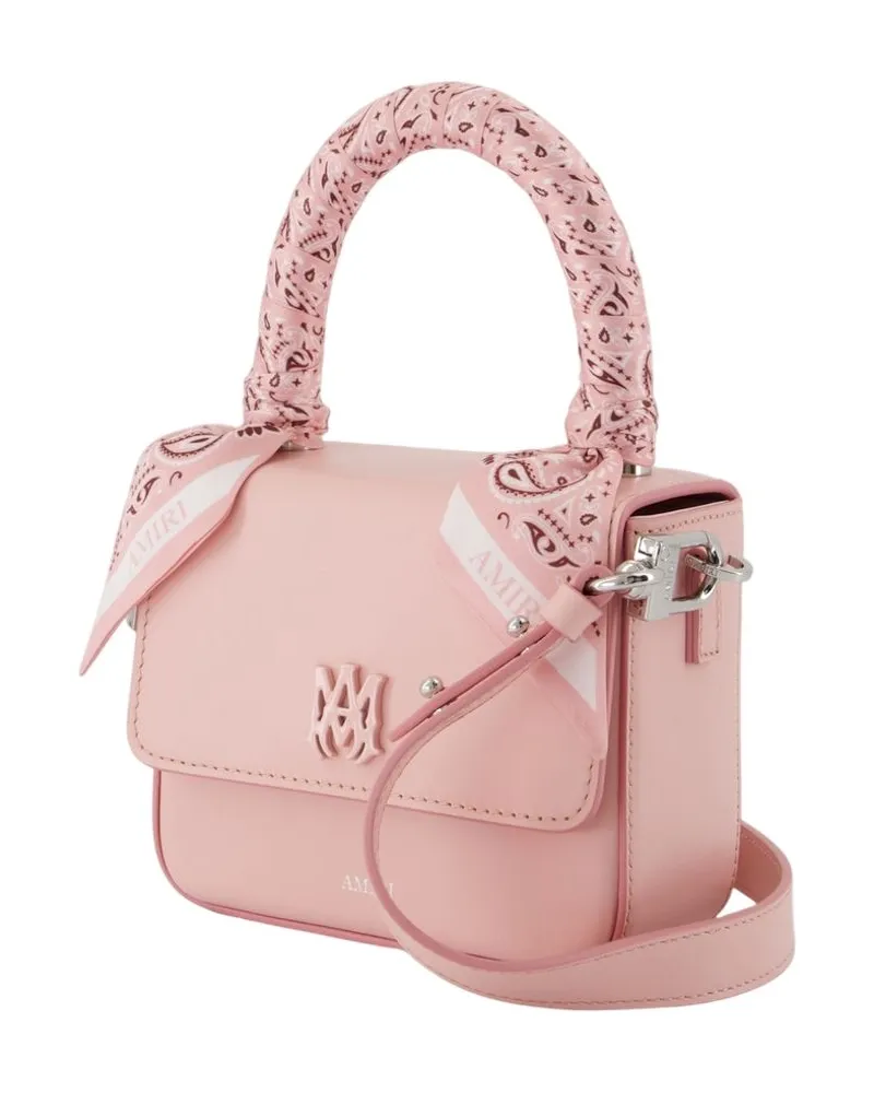 Amiri Women's Micro Ma Shoulder Bag Pink Calfskin Pink