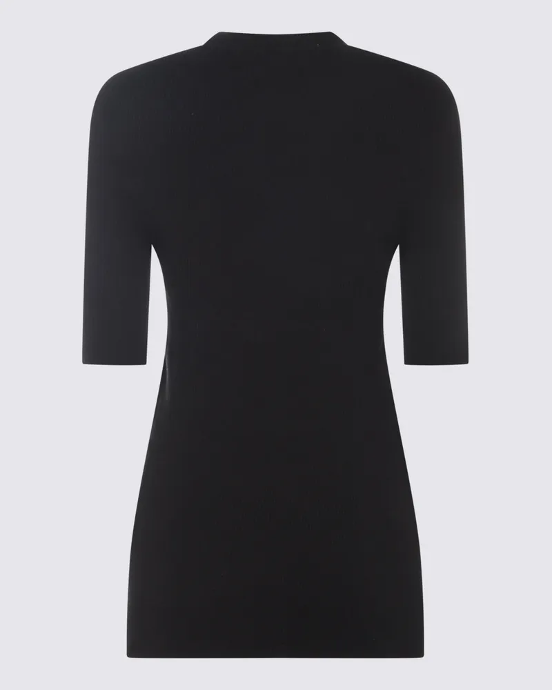 Jil Sander Women's Sweaters Black _100 % Co Black