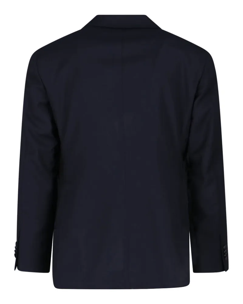 Caruso Men's Dresses Blue Wool Navy
