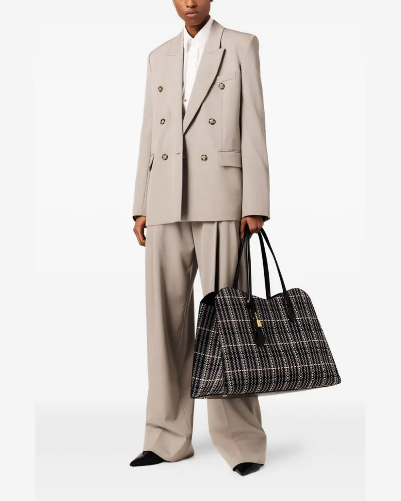 Stella McCartney Wool Double-Breasted Blazer — Beige Beige